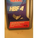 Brzdová kapalina Total HBF 4, 0,5 litru