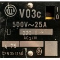 Stykač V03c 500V 25A