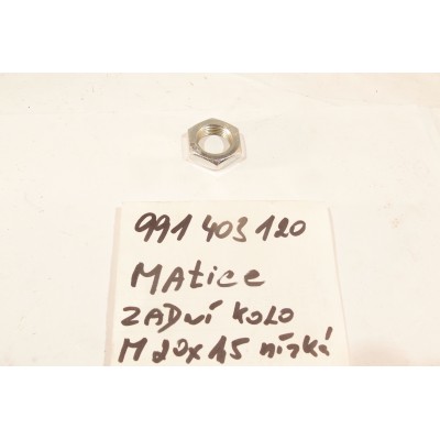 Matice M20x1,5 nízka